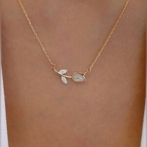 Flower Charm Necklace